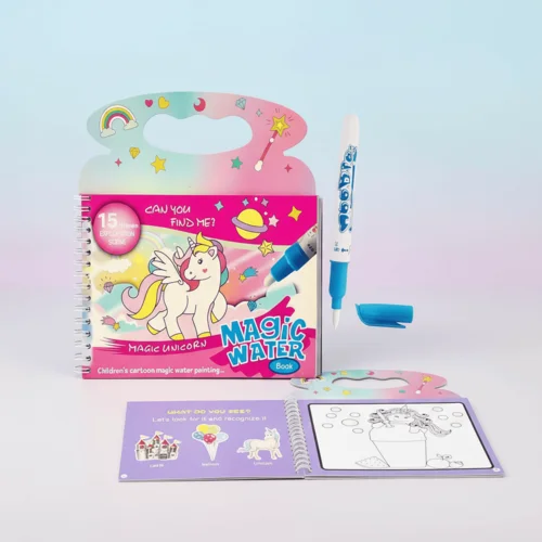 Magic Water Painting Book